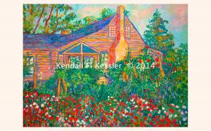 Blue Ridge Parkway Artist is Tired and Why a Hippopotamus